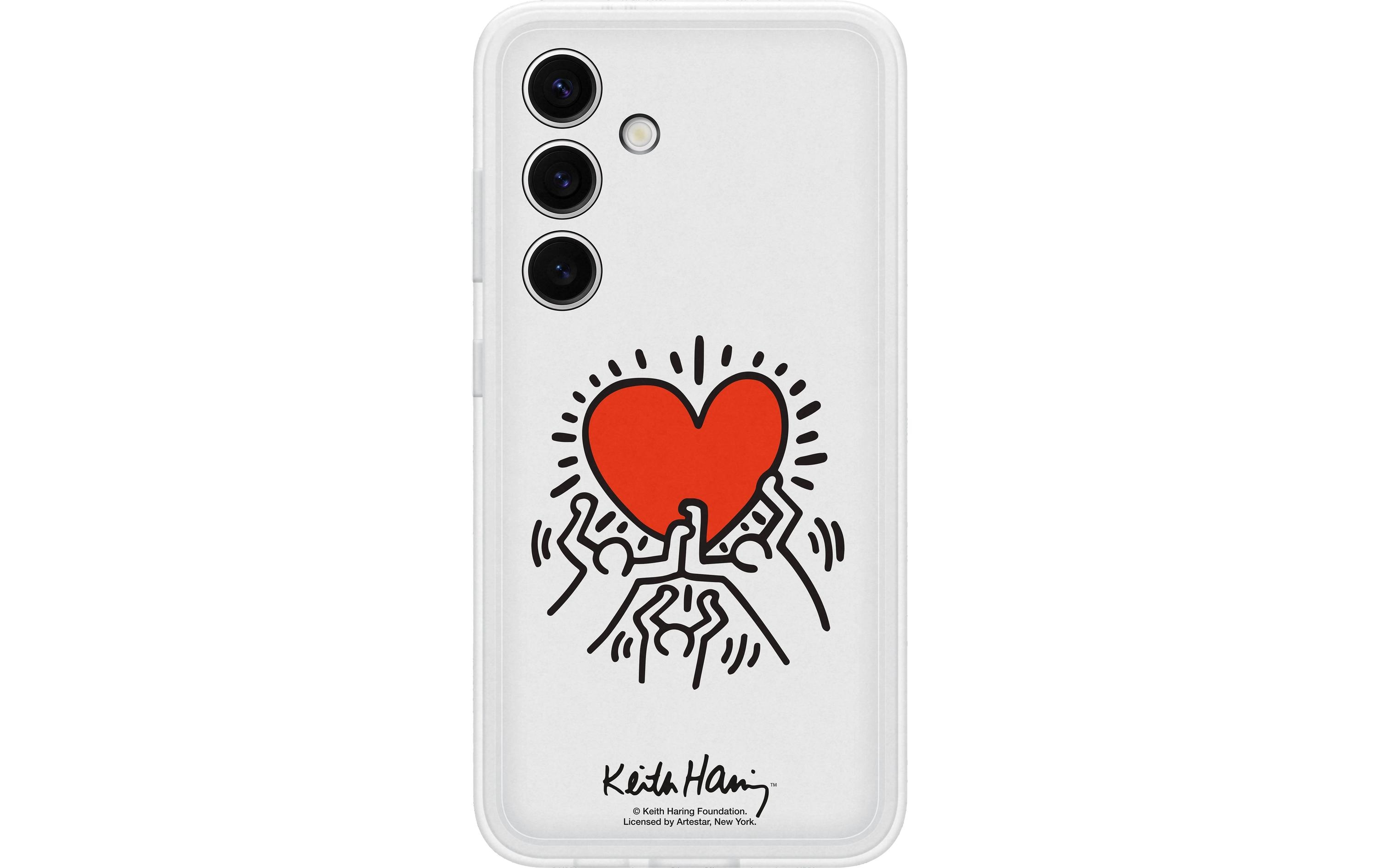 Back Cover Flipsuit Case Galaxy S24 WeissPersonalisierbare Schutzhülle für das Samsung Galaxy S24