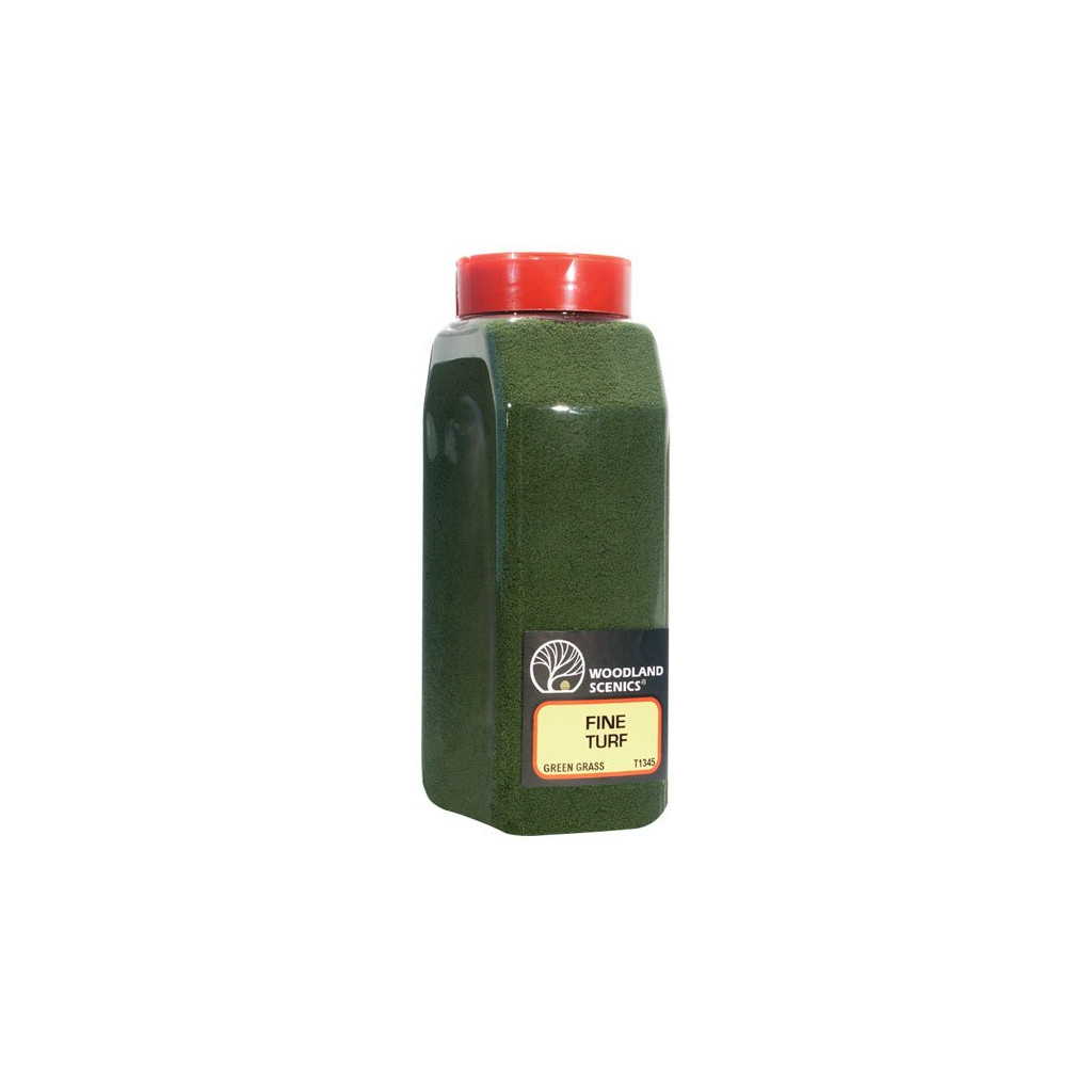 Woodland Scenics - Flocage Fin en Shaker Green Grass