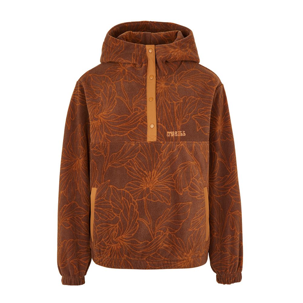 O'Neill SUPERFLEECE - Sweat Femme brown flower