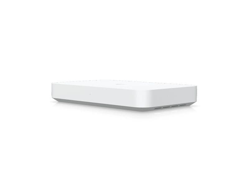 Ubiquiti Router UniFi Gateway UXG-Fiber (1x PoE  30W) Unabhängiges Desktop-10G-Gateway mit integriertem 4-Port-2.5-GbE-Switch, 1x 10G SFP  WAN, 1x 10G RJ45 WAN, 1x 10G SFP