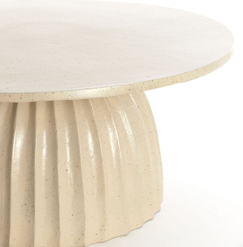 Light & Living Ronde Salontafel Veglia - 70cm - Zand