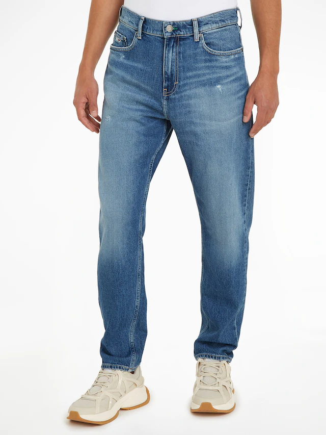 Tommy Jeans Tapered-fit-Jeans »Isaac Relaxed Tapered« im 5-Pocket-Style