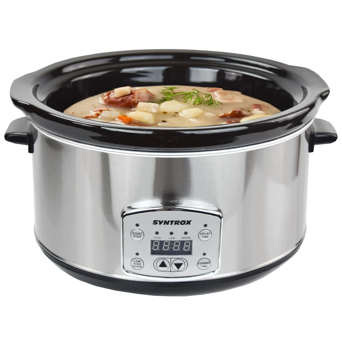 Mijoteuse numérique 4,5 litres avec minuterie Syntrox