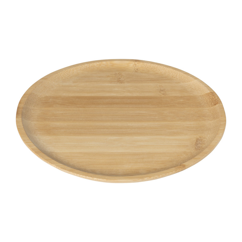 Ontbijtbord bamboe - ø20x1.2 cm
