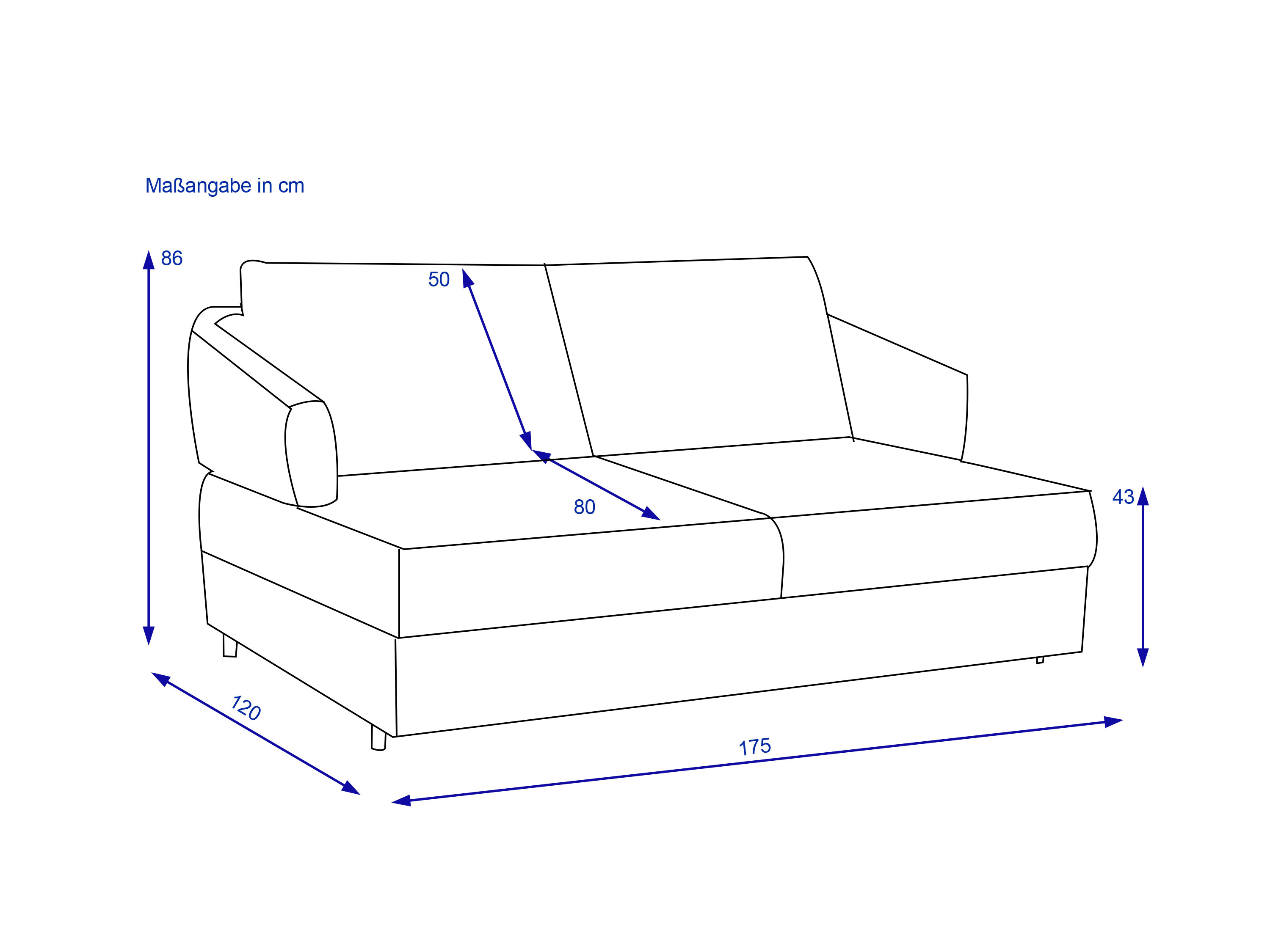 Schlafsofa BIELEFELD