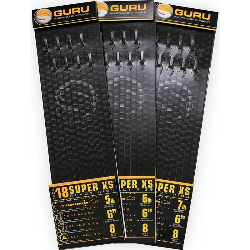 Hameçon Monté Guru Super Xs Spade Pole Rigs 6”
