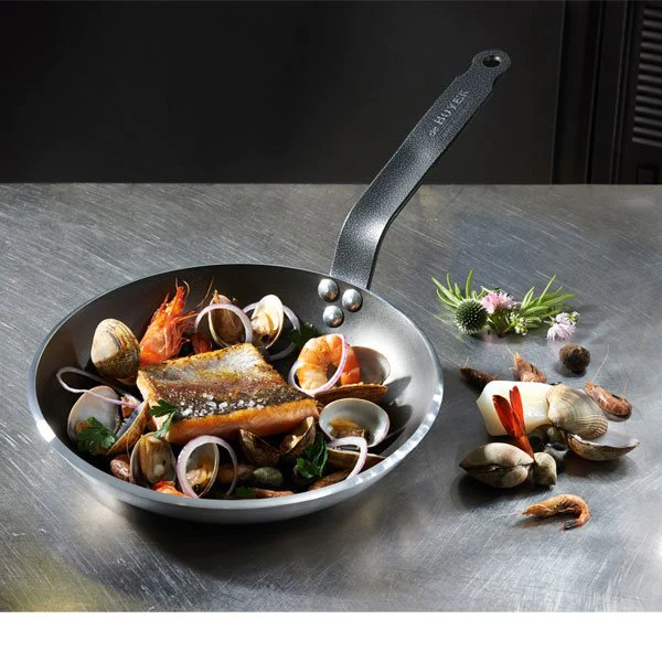 Poêle 32 cm Alu Choc Resto induction De Buyer