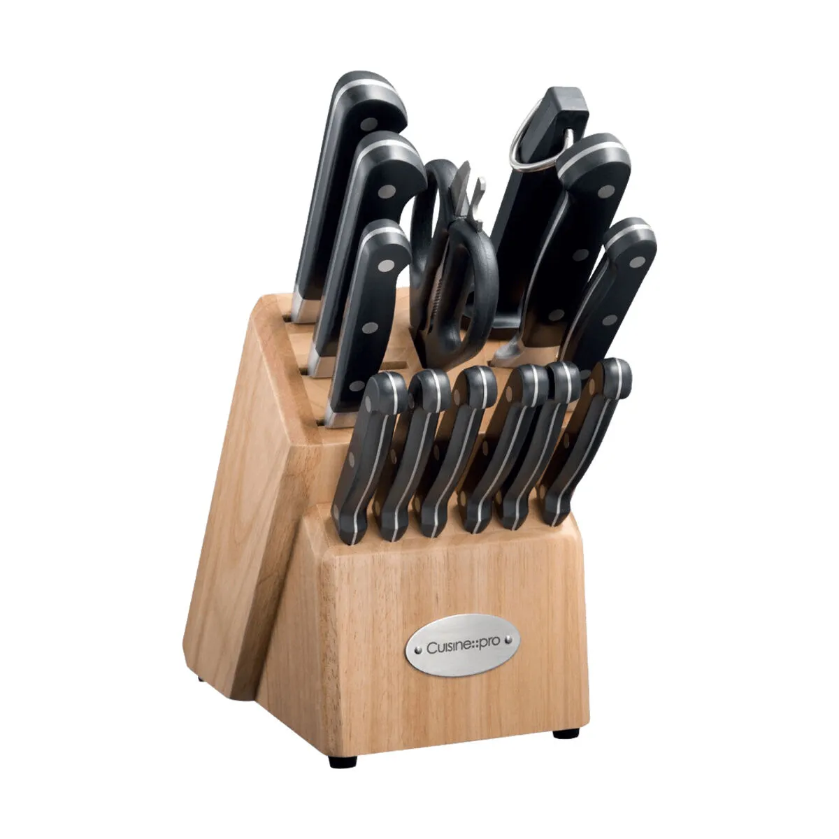 THE CUSTOM CHEF™ Sabre™ Knivblok - 9 dele