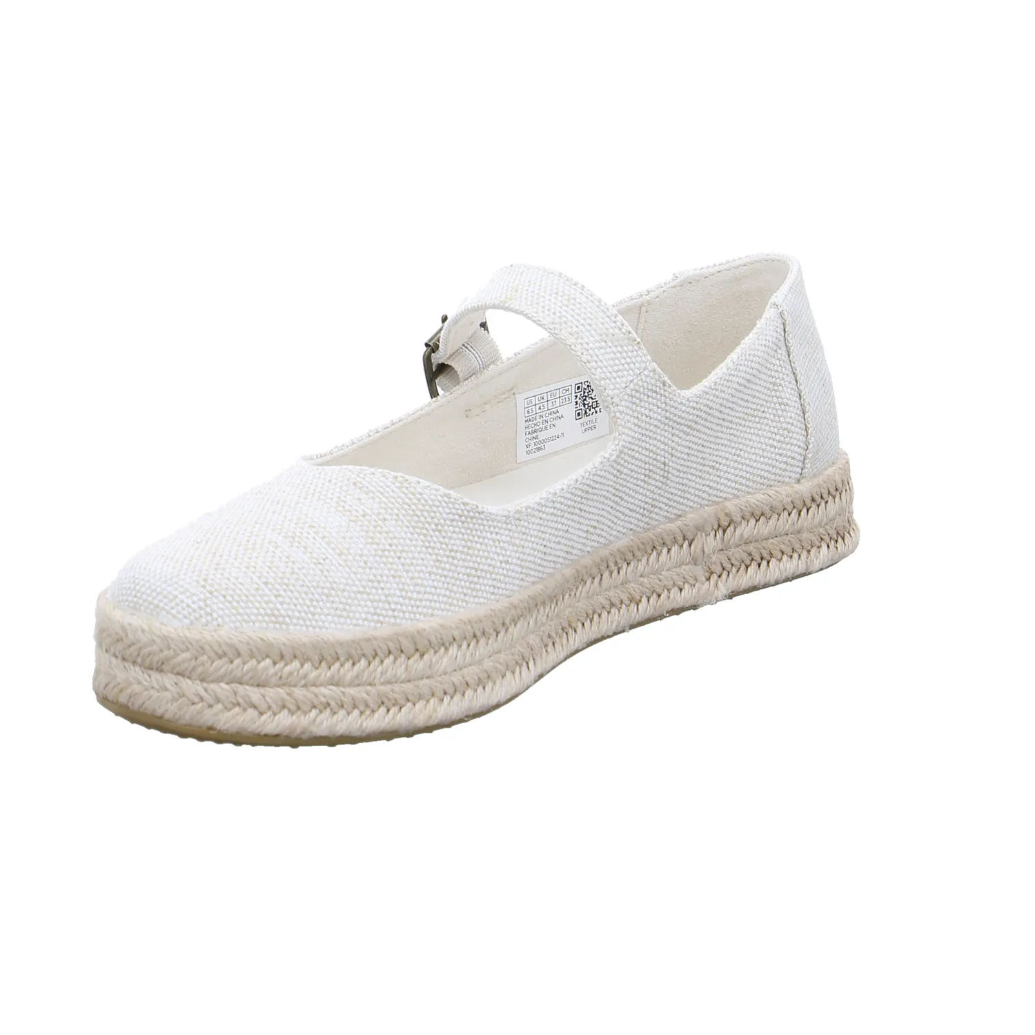 TOMS Ballerina Beige Textil