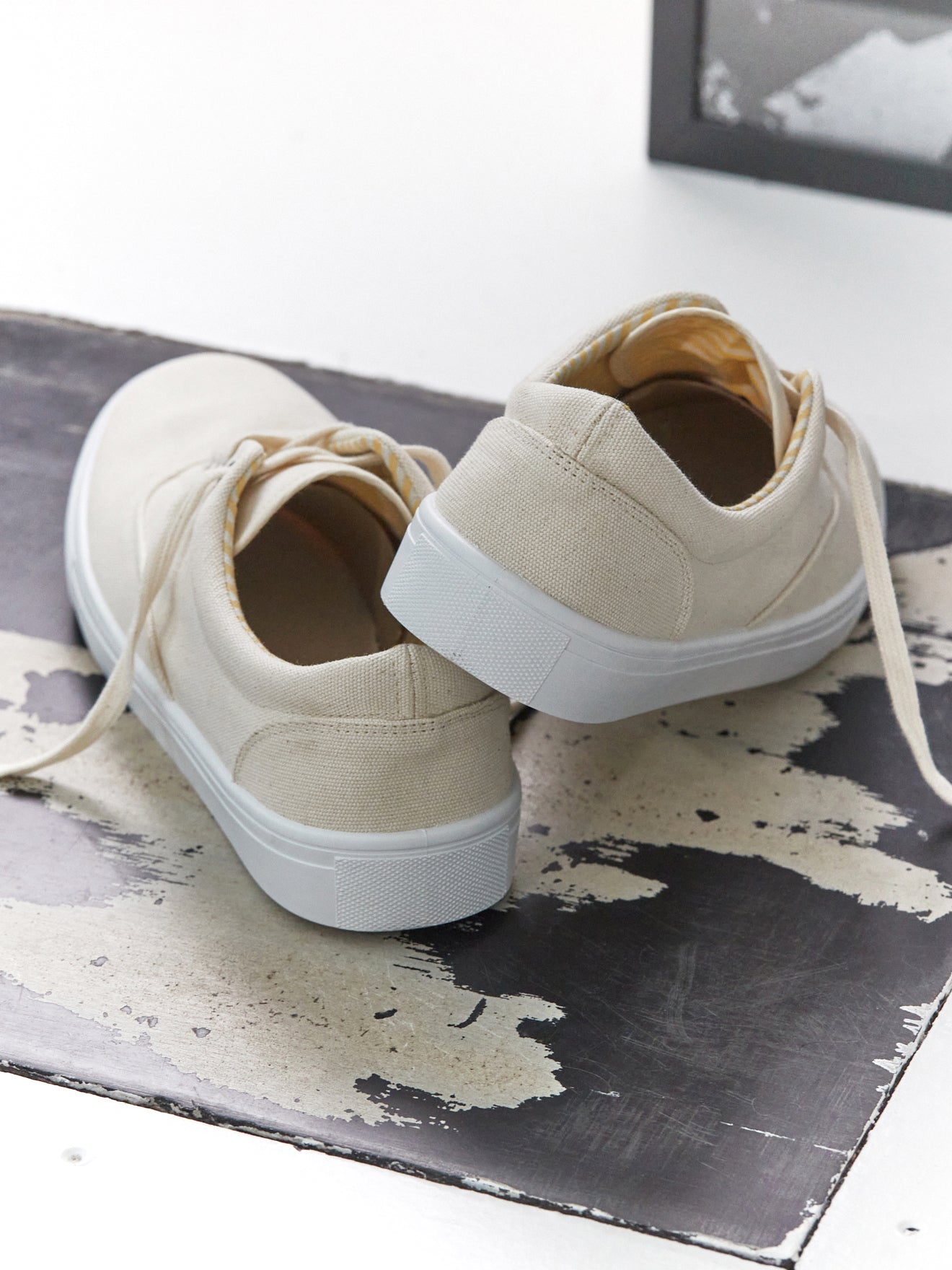 Baskets toile homme coton recyclé