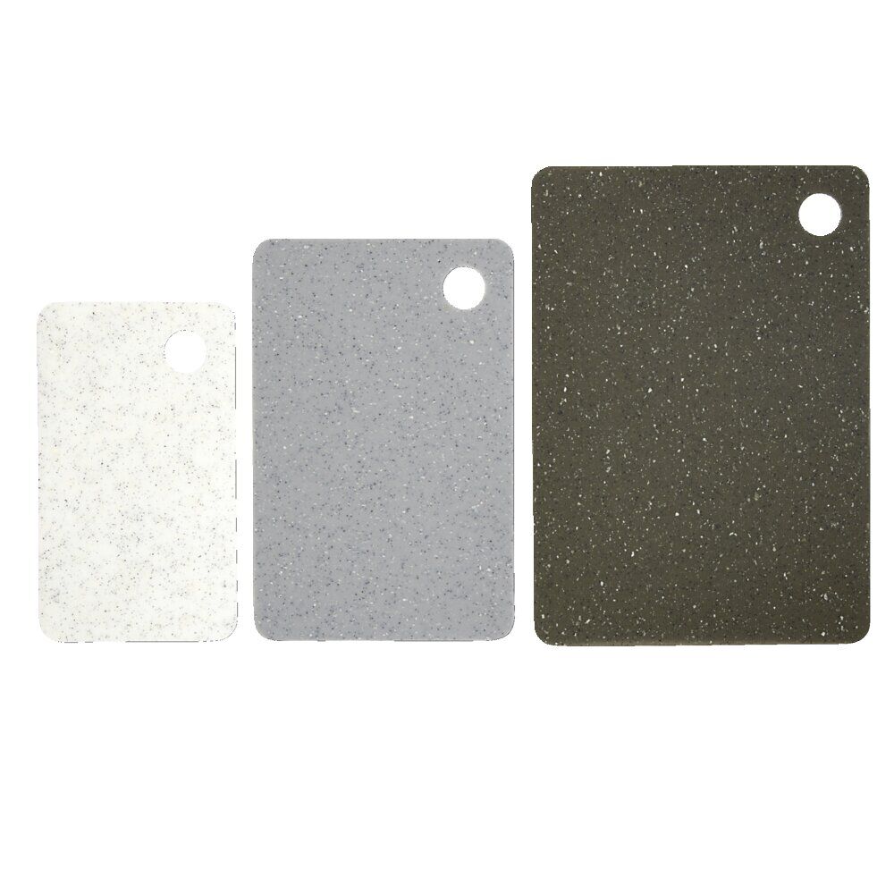 Set de 3 planches à découper design granite