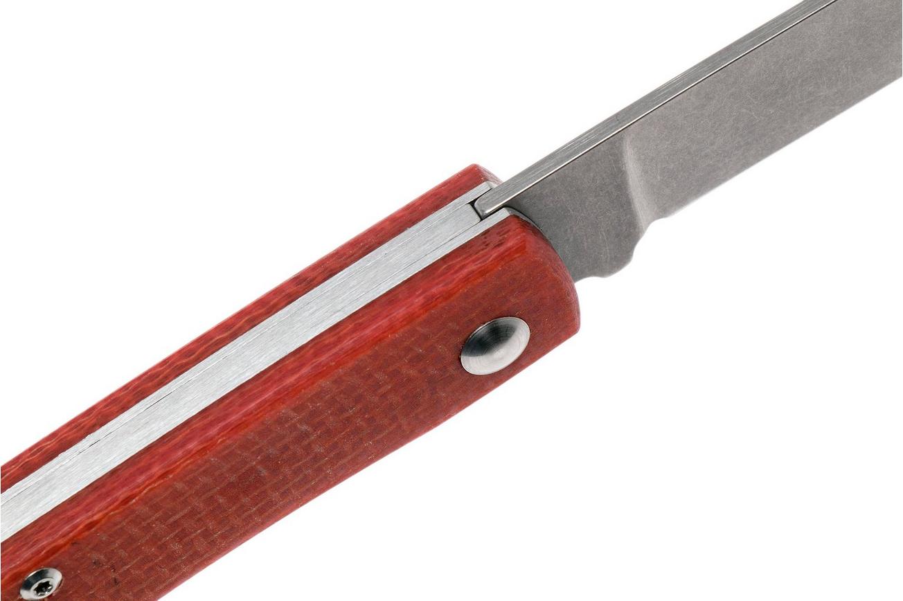 Maserin Scout Red Micarta zakmes, 163-MR