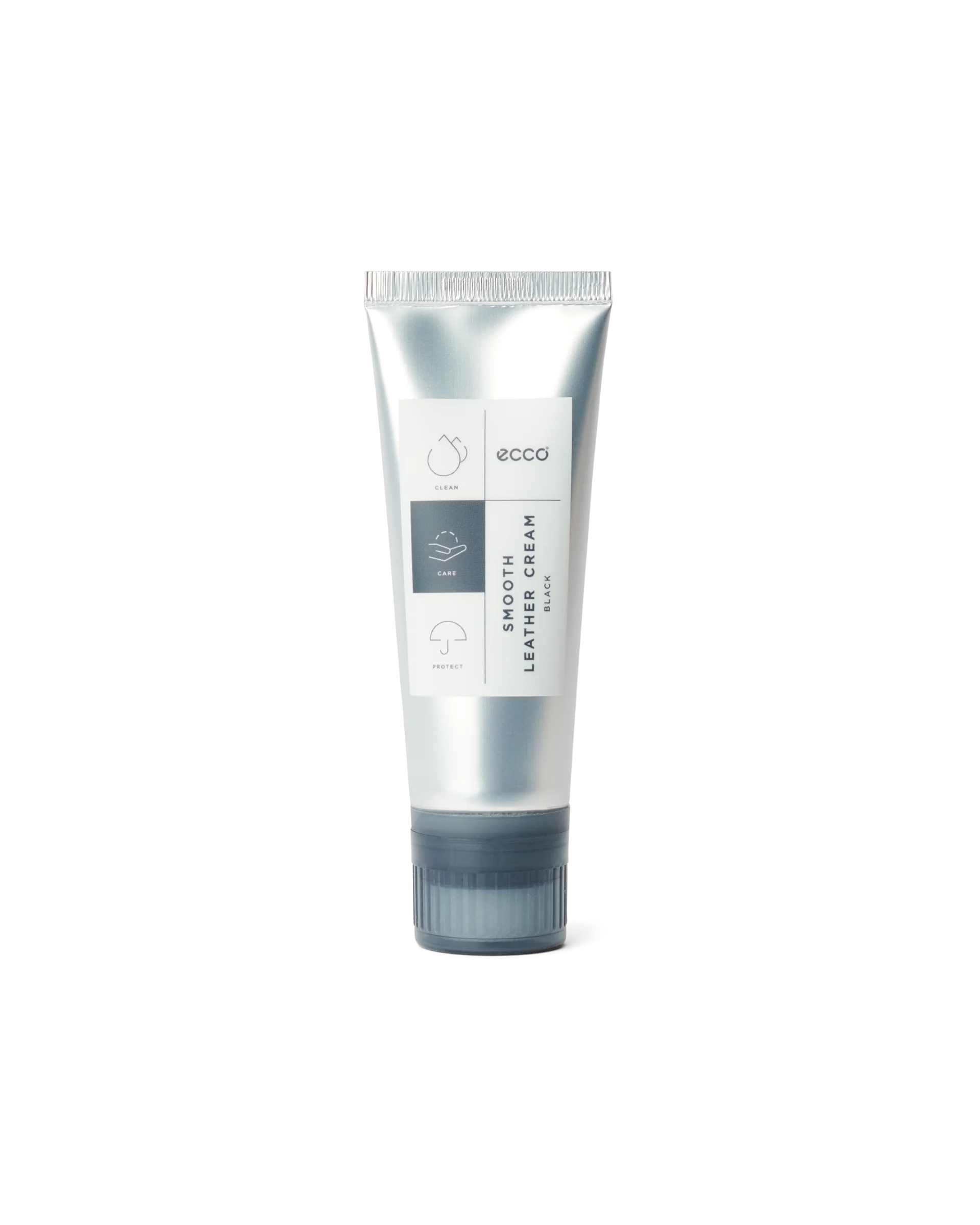 ECCO Smooth Leather Care Cream Schuhcreme Schwarz 75 ml