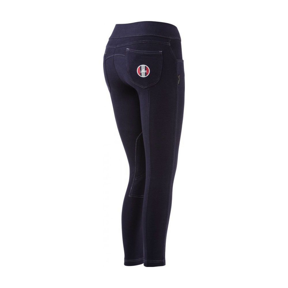 Equitheme PULL-ON - Pantalon Femme marine