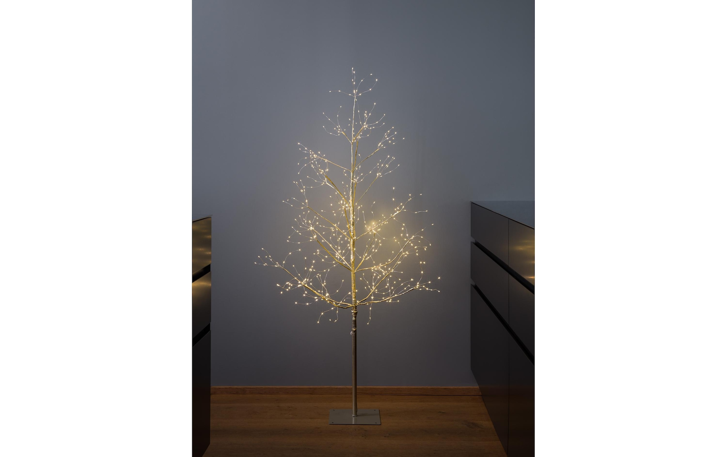 STT LED Baum »Champagne 750 LEDs« Warmweiss