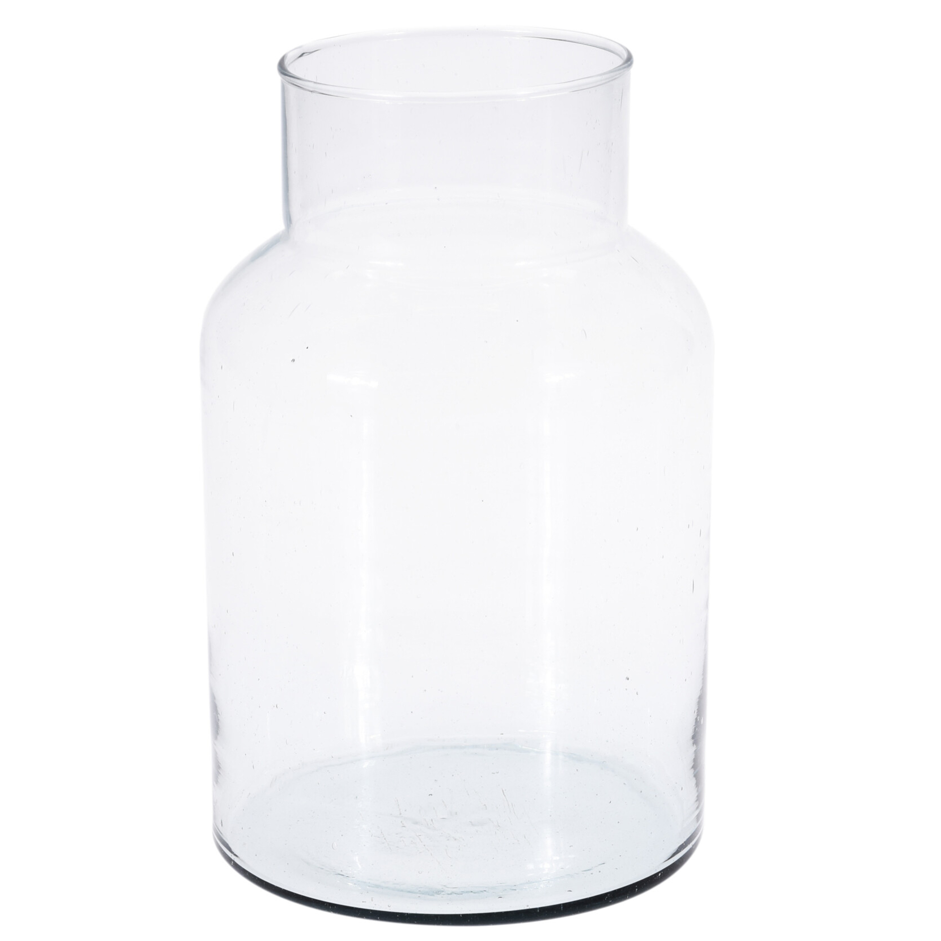 Glasvase - recyceltes Material - 26 cm