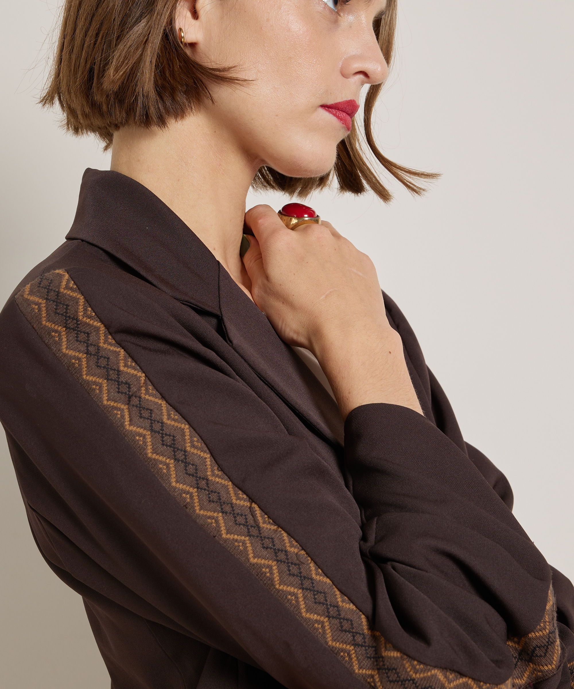 blazer met bies