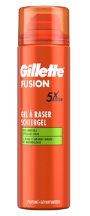 Gillette Fusion Scheergel Amandelolie 200ML