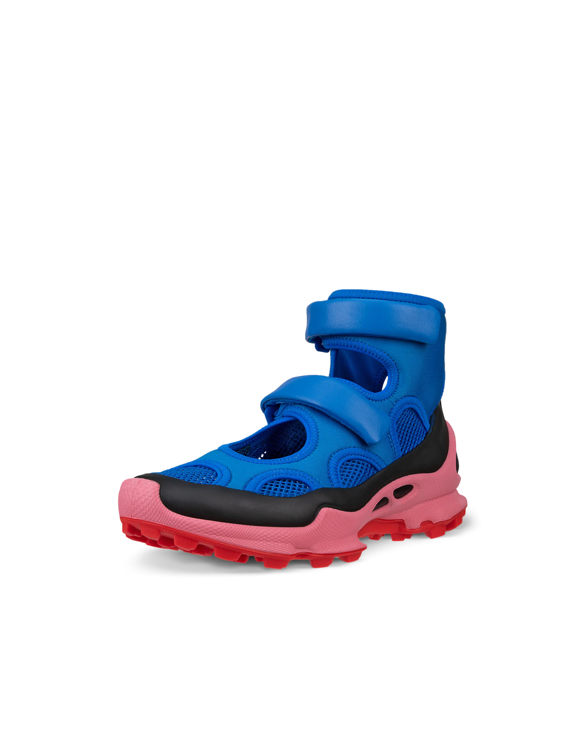 ECCO BIOM C-TRAIL W Damen High Top-Ledersneaker Blau
