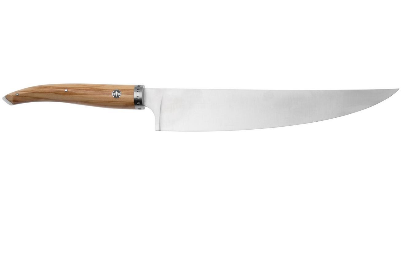 Laguiole en Aubrac Gourmet CGO25OLI olijfhout, koksmes, 25 cm