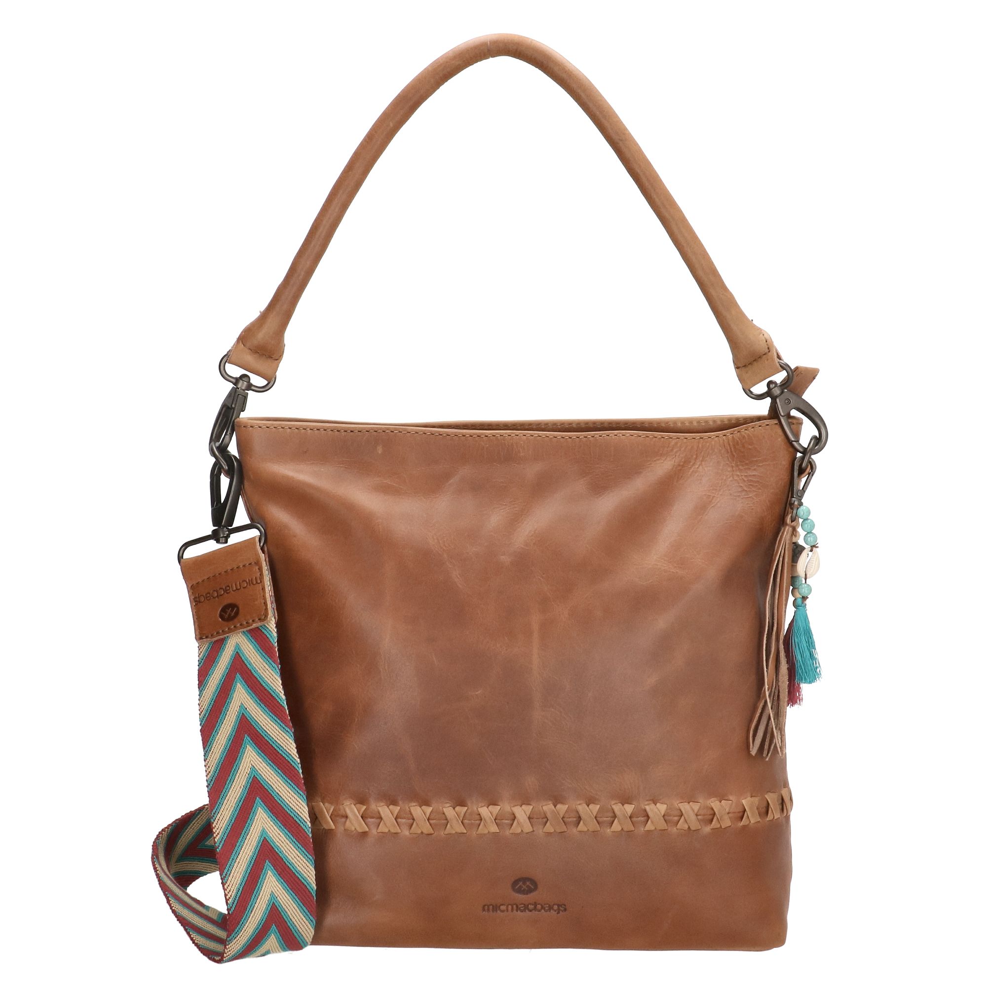 Micmacbags Friendship Schoudertas Cognac