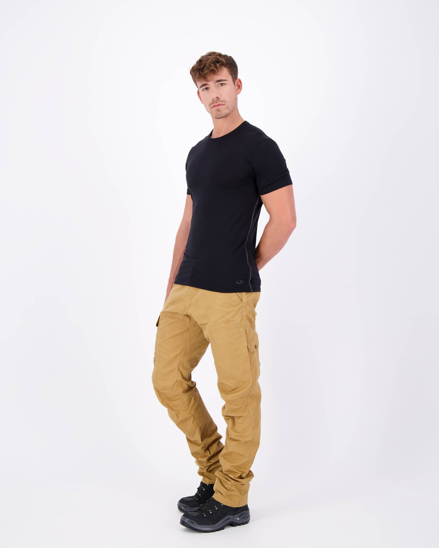 Icebreaker| Herren Funktionsunterhemd / Unterhemd ANATOMICA S/S CREWE