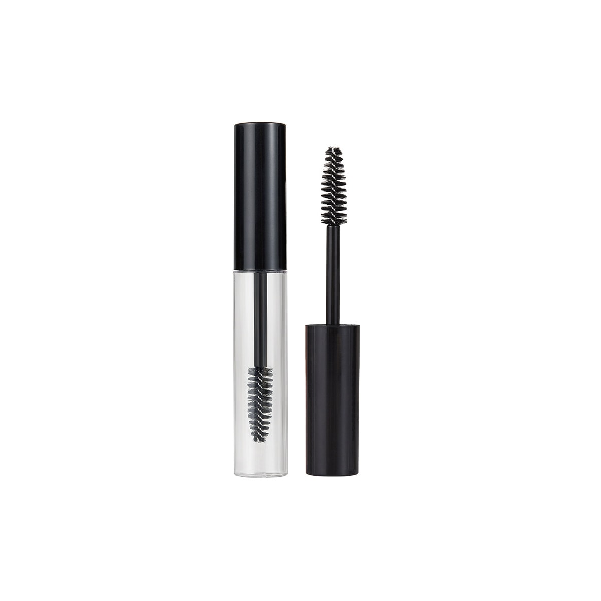 Tom mascarabeholder med øyenvippebørste Sort 10 ml