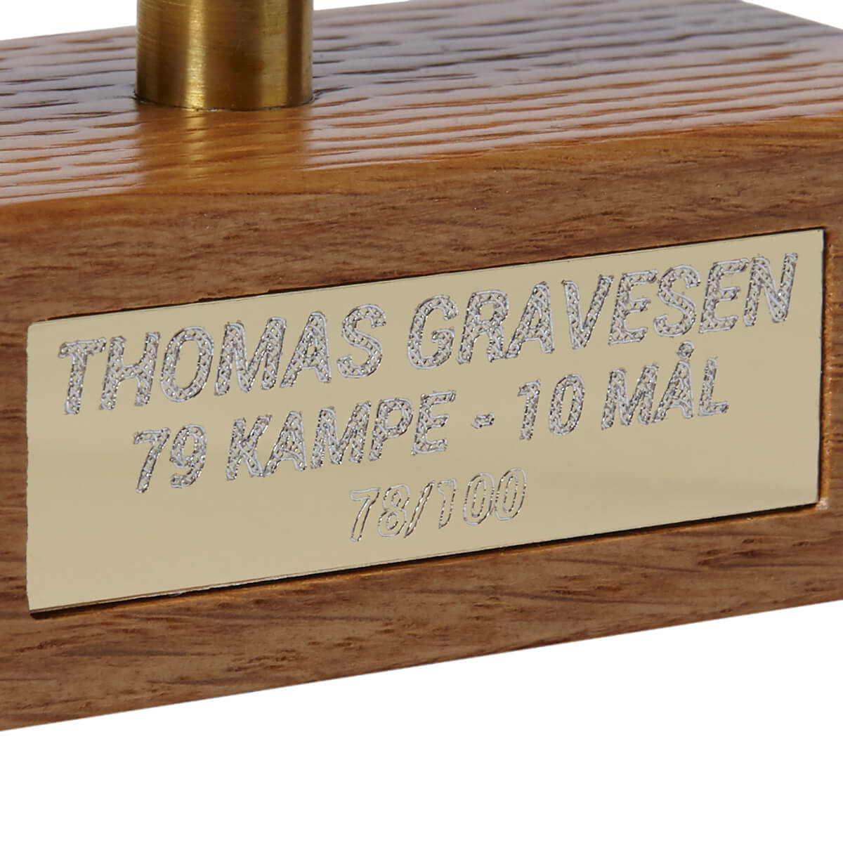 Vejle Boldklub Gravesen Legend Træfigur