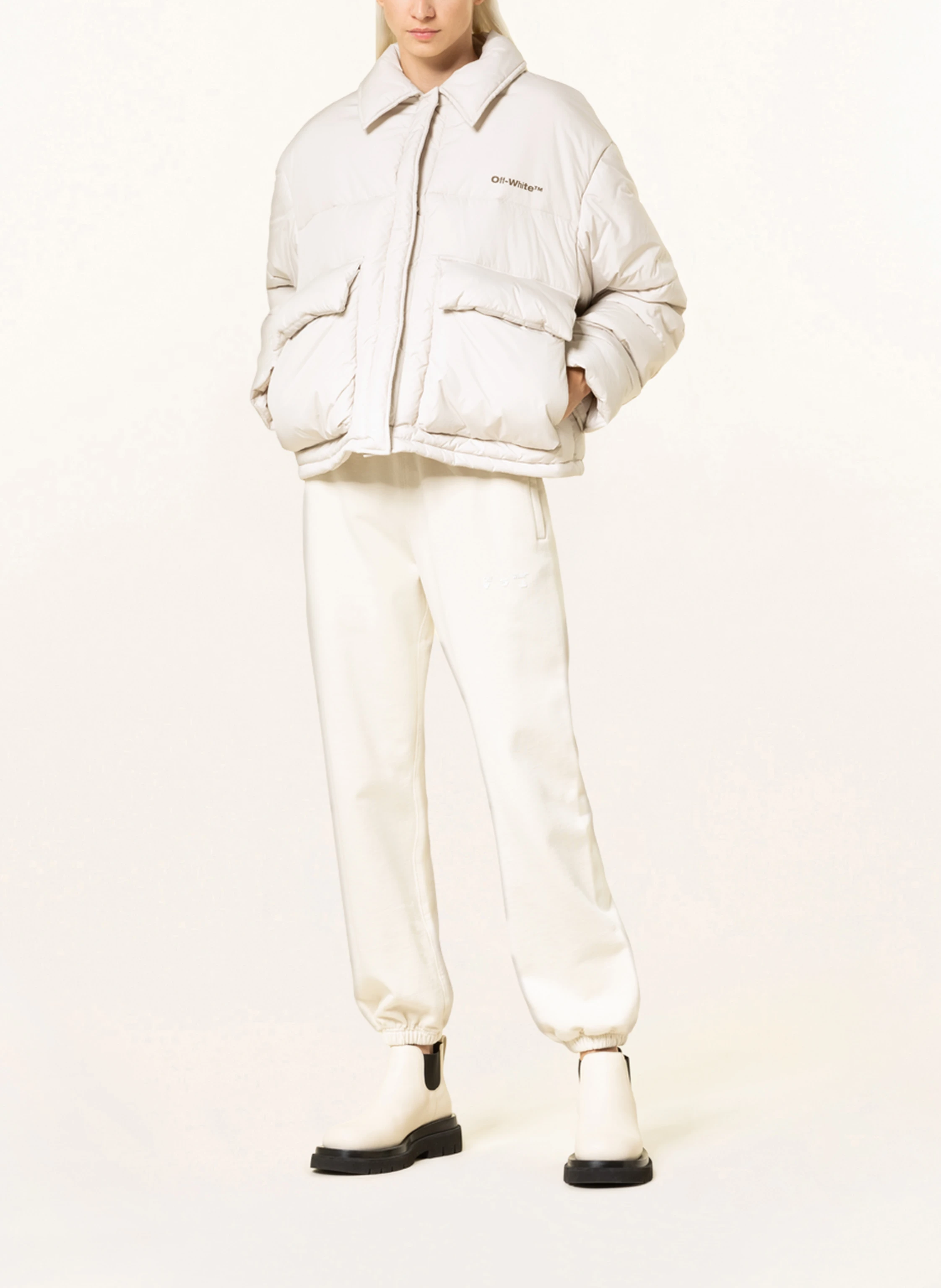 Off-White Steppjacke
