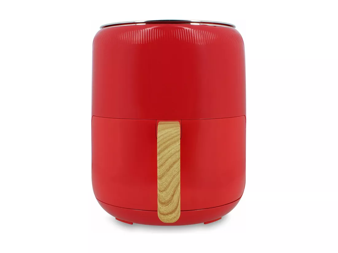 Menastyl - Friteuse A Air Chaud 4.5l Colorama Magenta Poignee Finition Bois