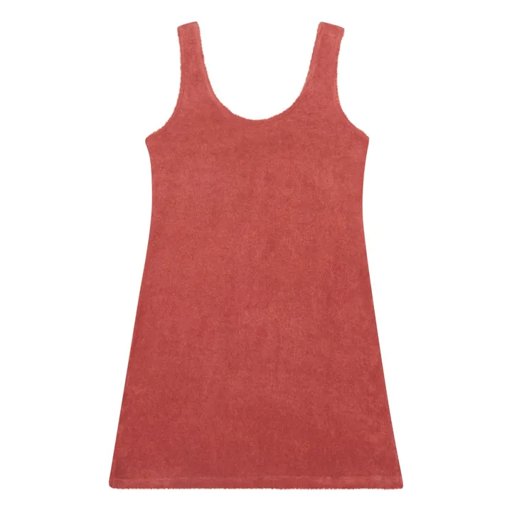 SMALLABLE BASICS Robe Courte éponge | Terracotta