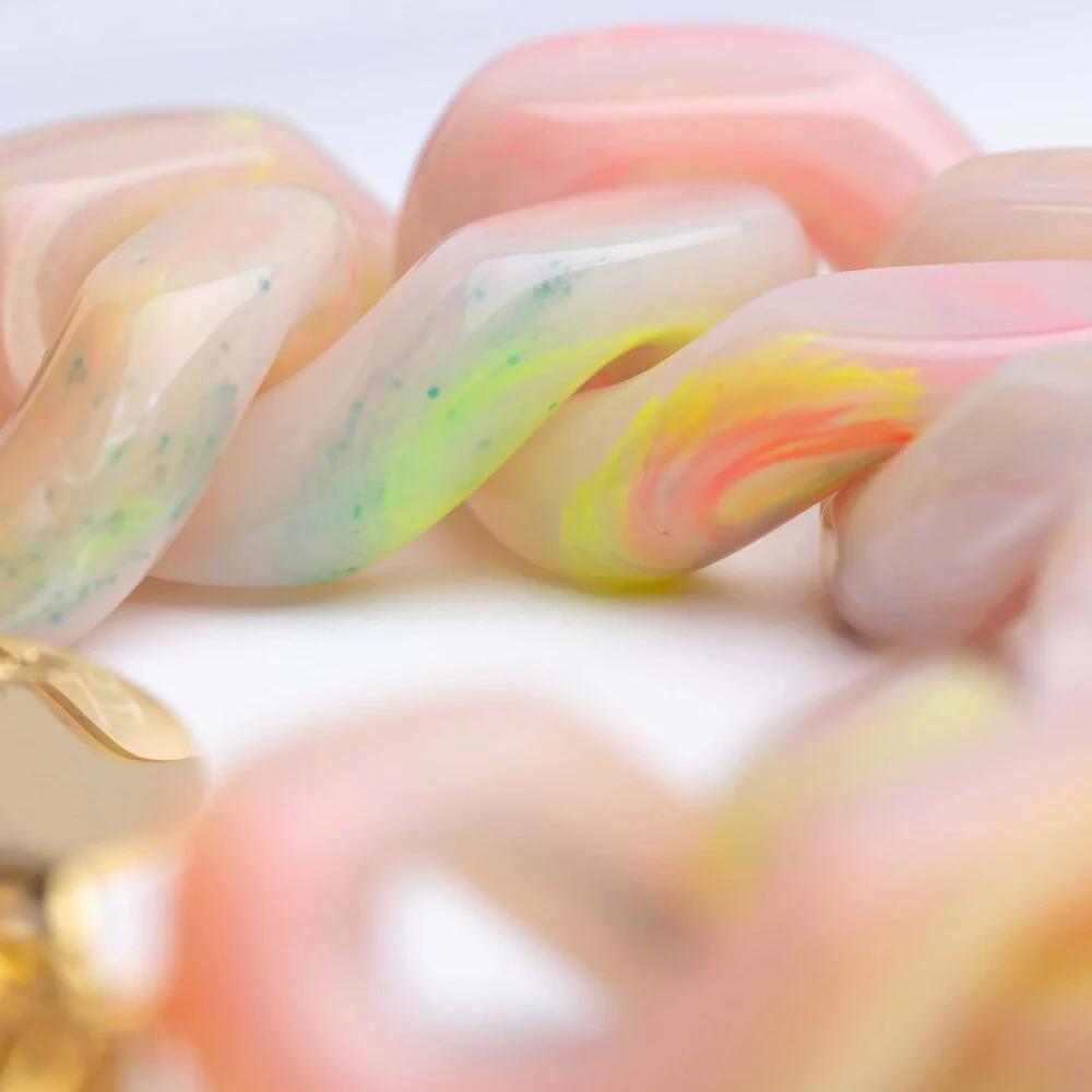 Vanessa Baroni  Great armbånd - Neon Rainbow