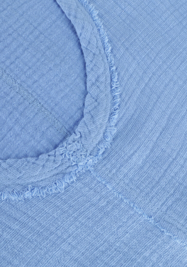 CIRCLE OF TRUST blauwe circle of trust top janice top