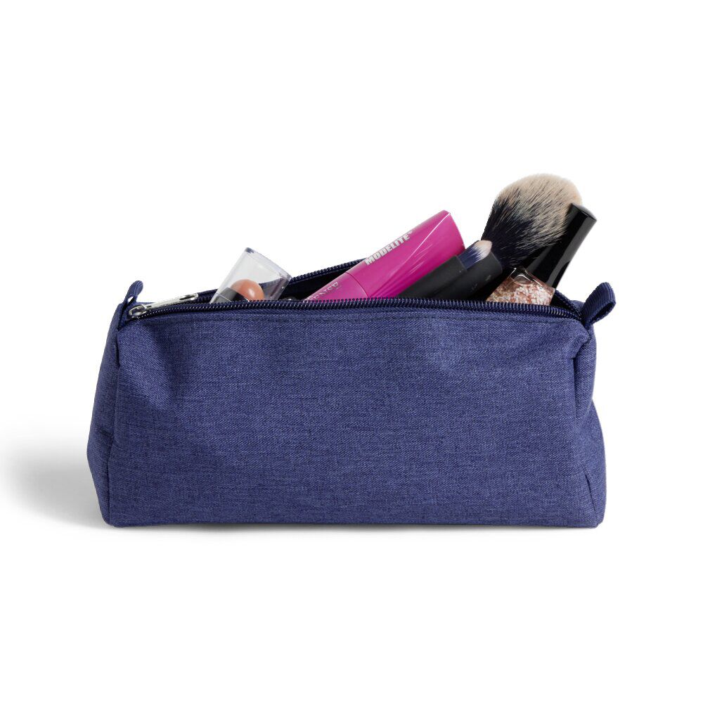 Trousse de voyage polyester L21x9xH6cm - 3 coloris