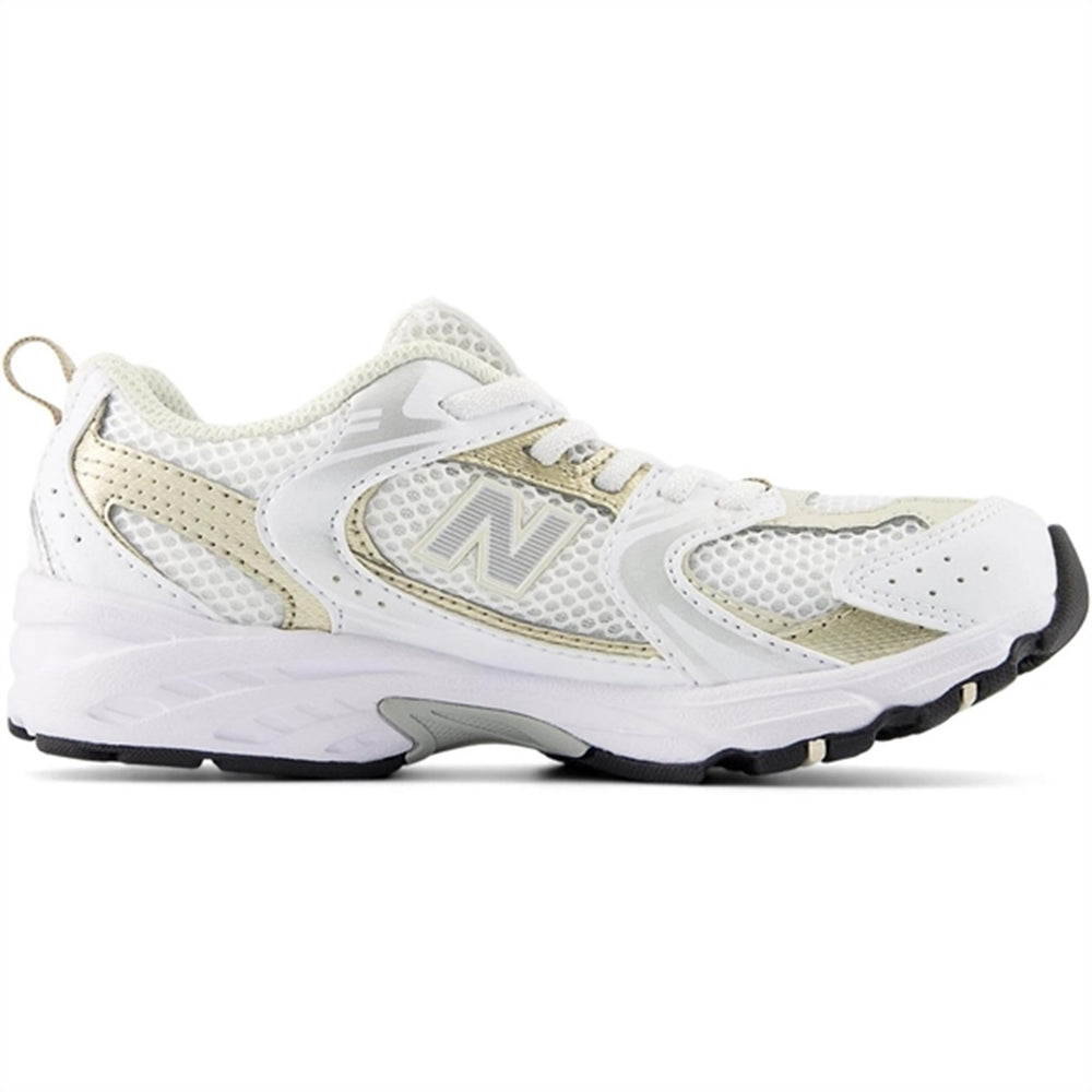 Køb New Balance 530 Kids Bungee Lace Sneakers White