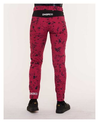 Pantalon VTT Femme Dharco Gravity Rouge/Noir