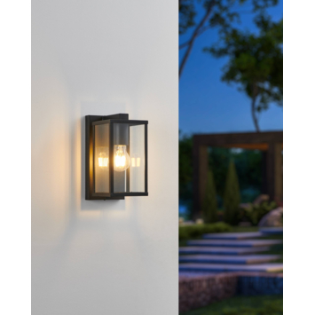 Eglo buitenlamp Budrone zwart