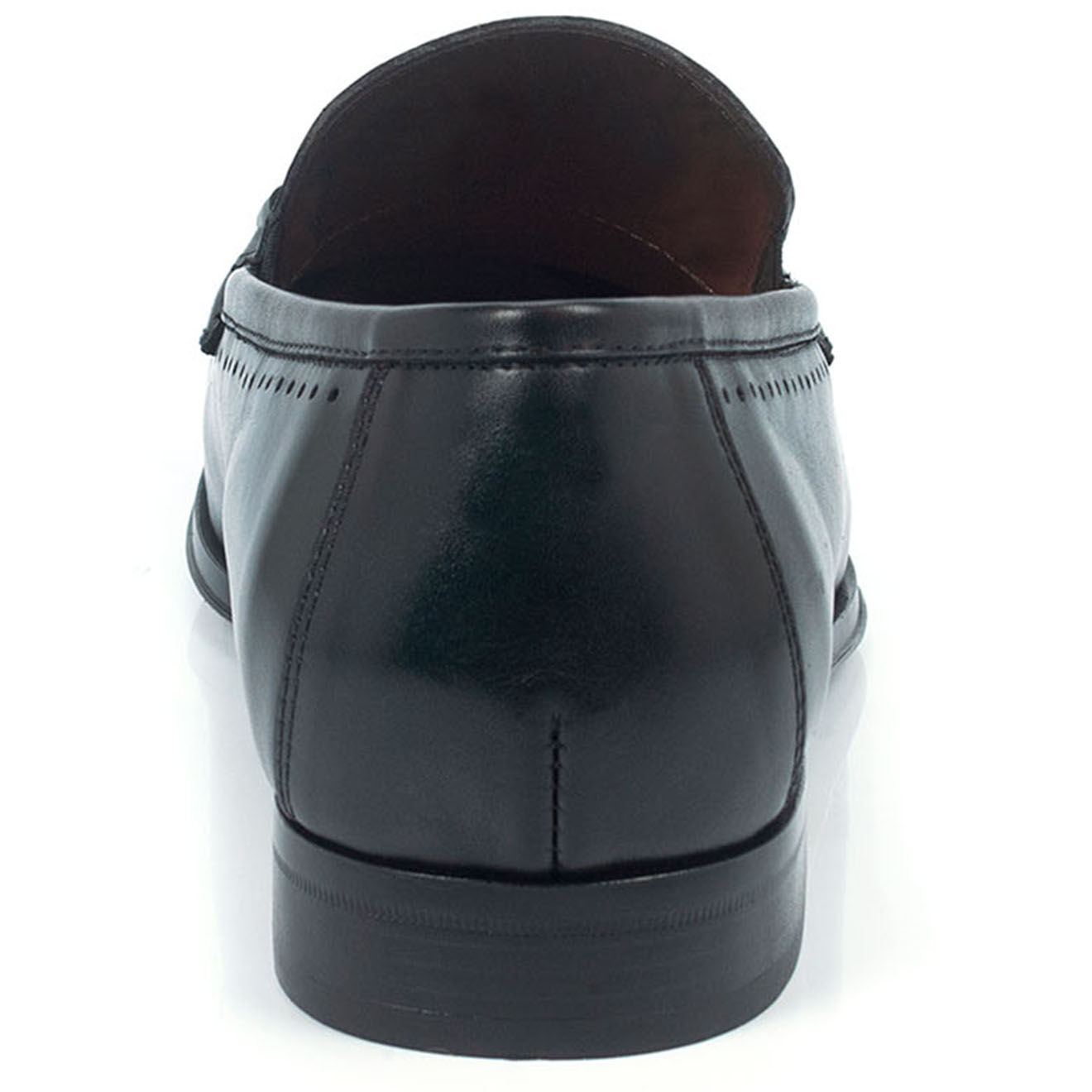 Ortiz & Reed Mocassins en Cuir Bestivo noirs