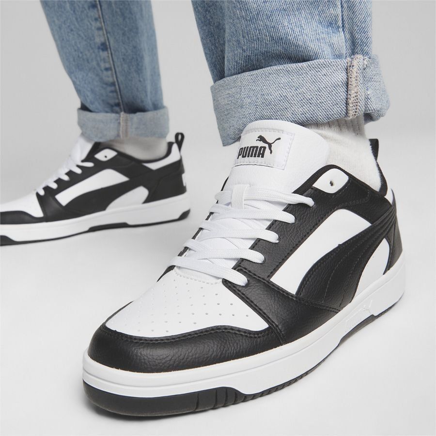 PUMA Rebound V6 Low - Blanc/Noir