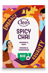 Cleo's Spicy Chai Ginger & Cinnamon Bio 18ZK