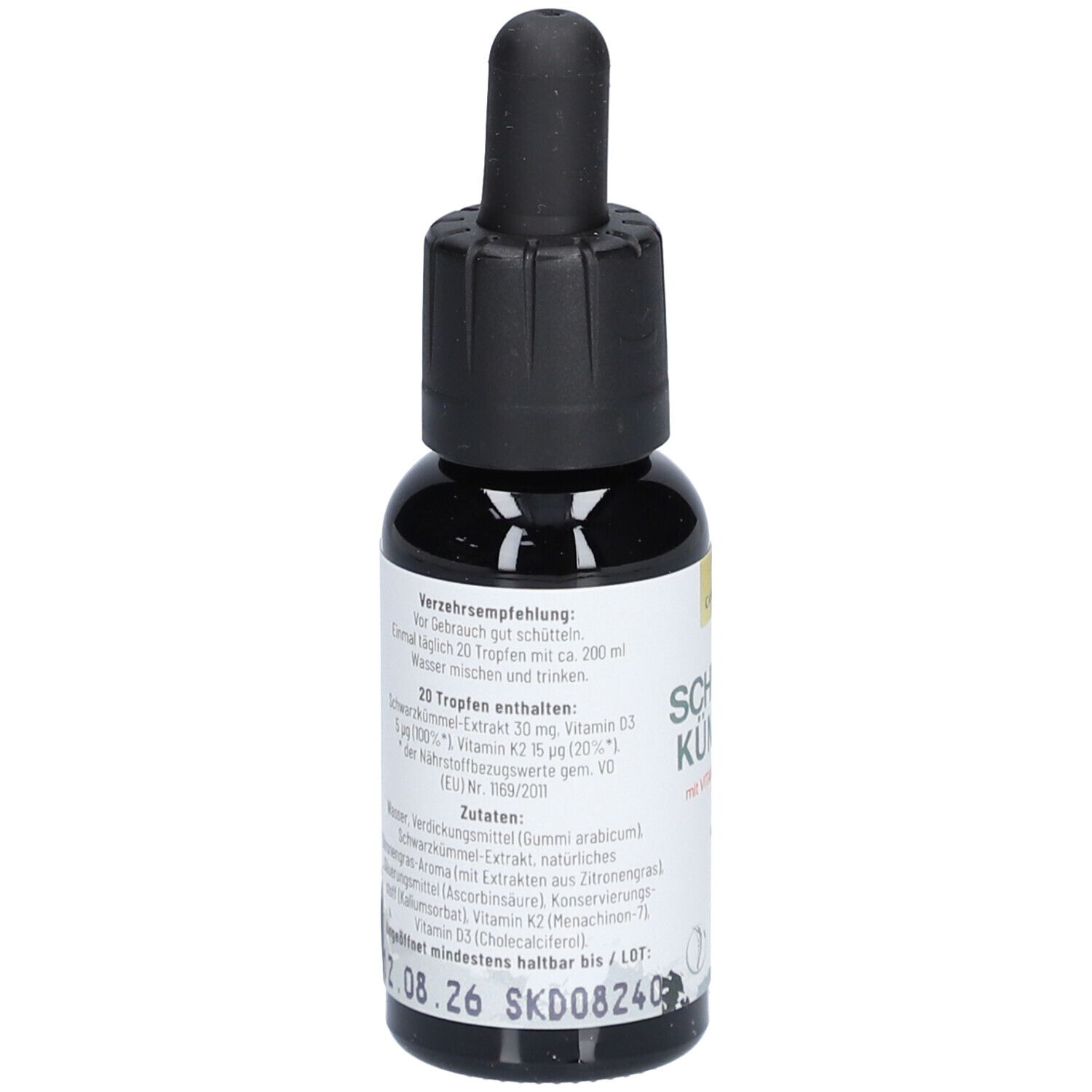 CANNSOL Schwarzkümmel m.Vit.D3+K2