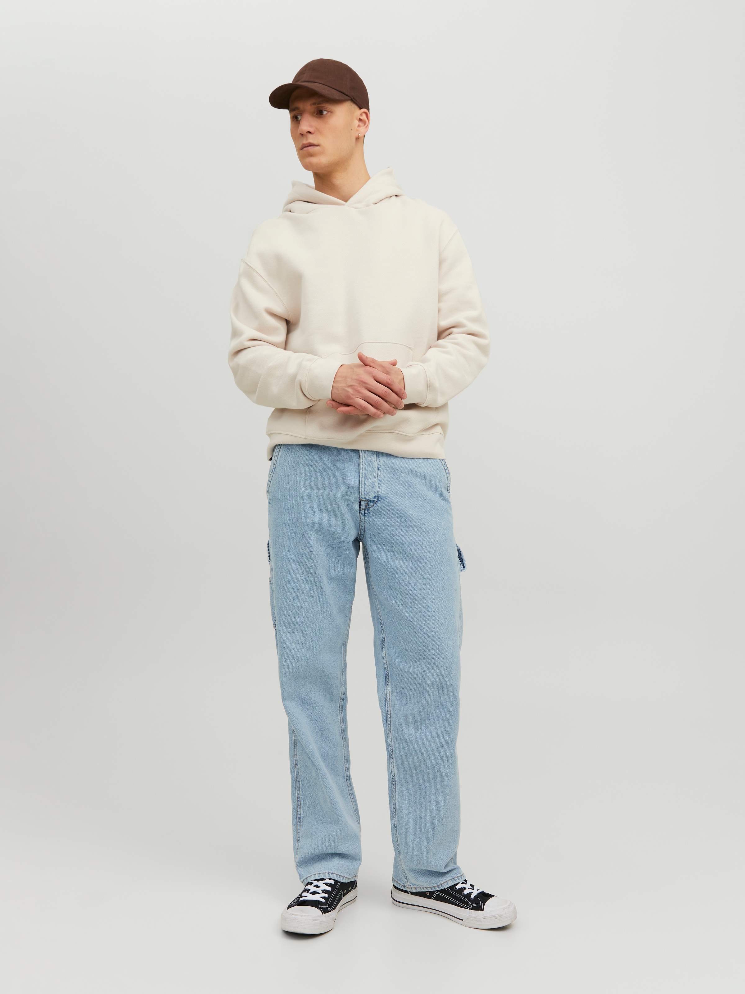 Jack & Jones Loose-fit-Jeans »JJIEDDIE JJUTILITY SBD 491«