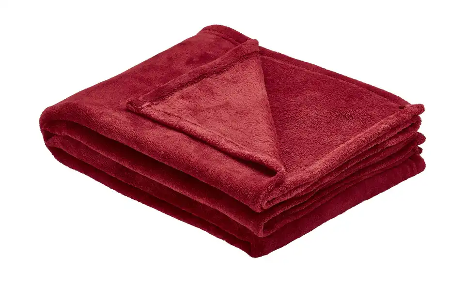 como Coralfleecedecke Emely Rot 150 cm
