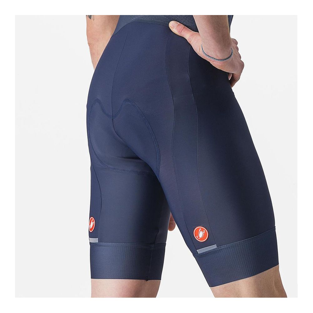 Castelli ENTRATA 2 - Cuissard À bretelles Homme bleu/blanc