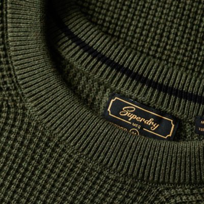 Pull homme Textured Crew SUPERDRY