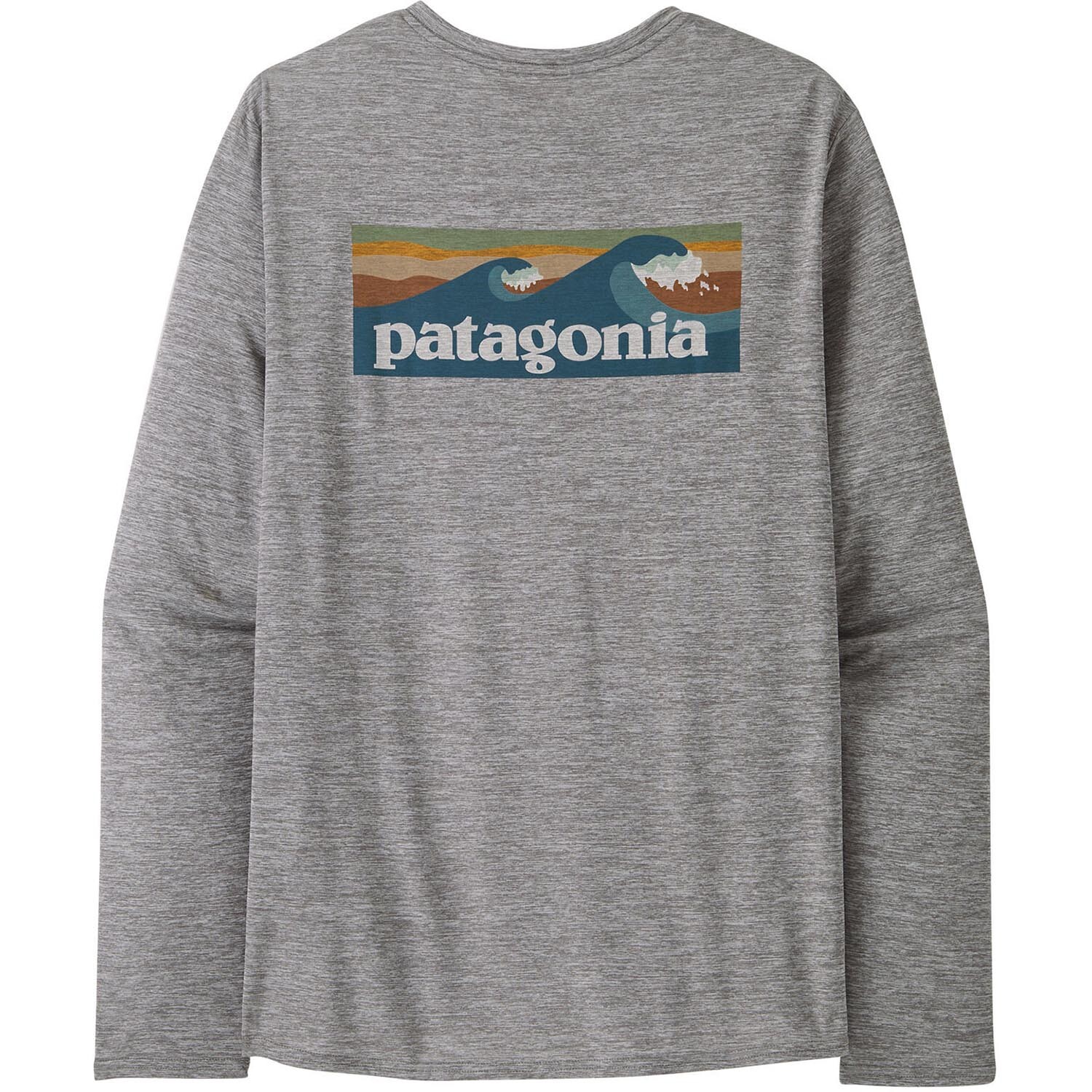 Patagonia Mens L/S Cap Cool Daily Graphic Shirt-Waters
