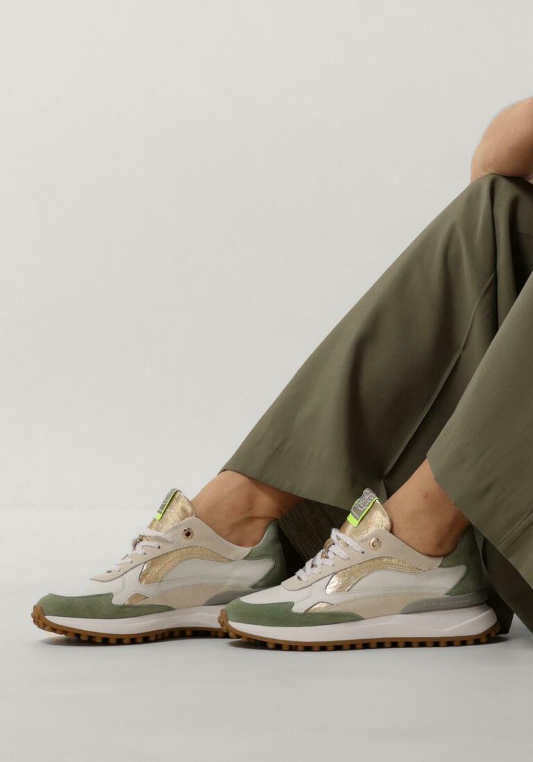 FLORIS VAN BOMMEL groene floris van bommel lage sneakers sfw-10079