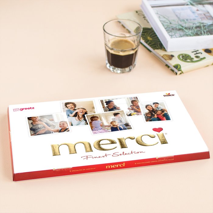 Merci | Collage met eigen foto's | 400gr