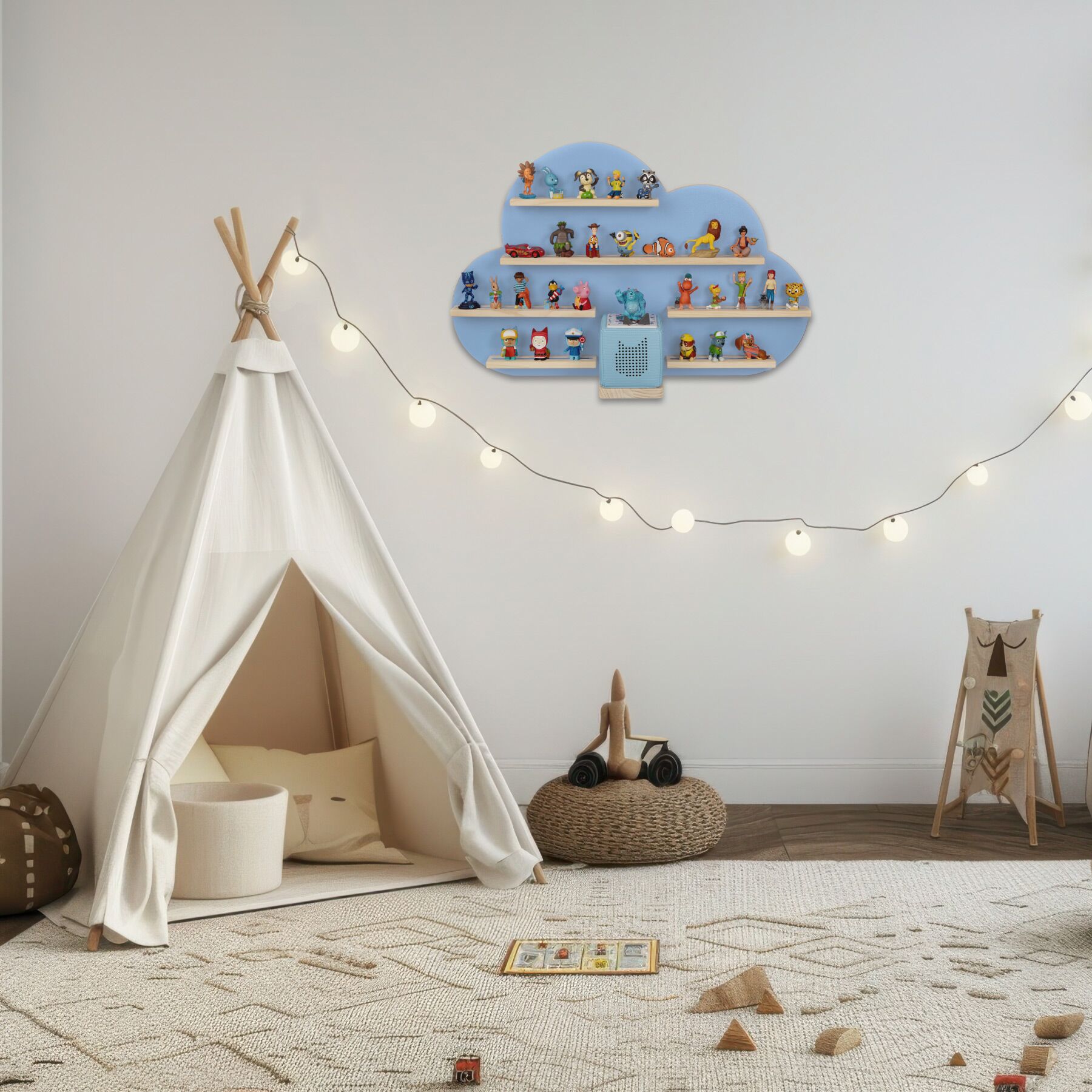 Wandregal MyLittleStory Cloud