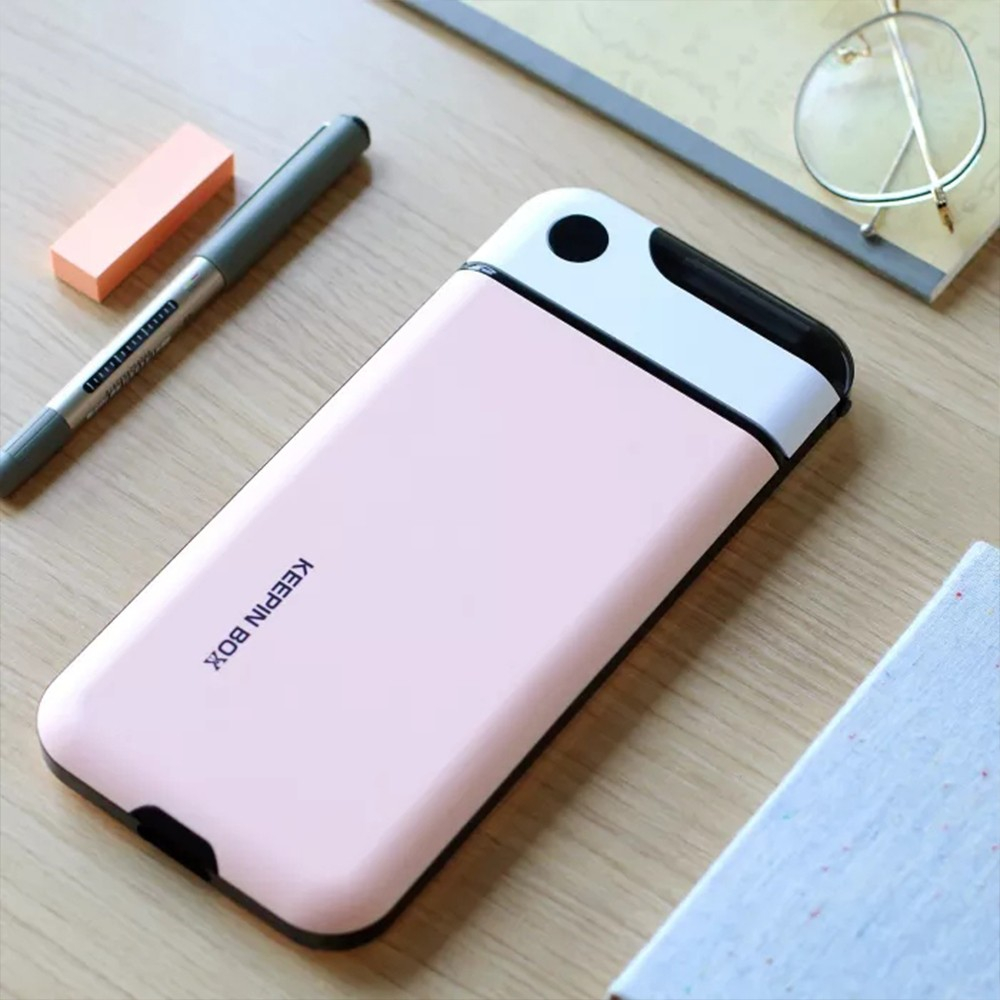 (20.5 x 9.5 cm) Universales Auto Timer Handy Gefängnis Telefon Safe Smartphone Zeitverriegelungsbox zur Reduzierung der Bildschirmzeit - Pink